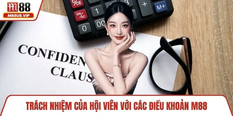 Trách nhiệm của hội viên với các điều khoản M88